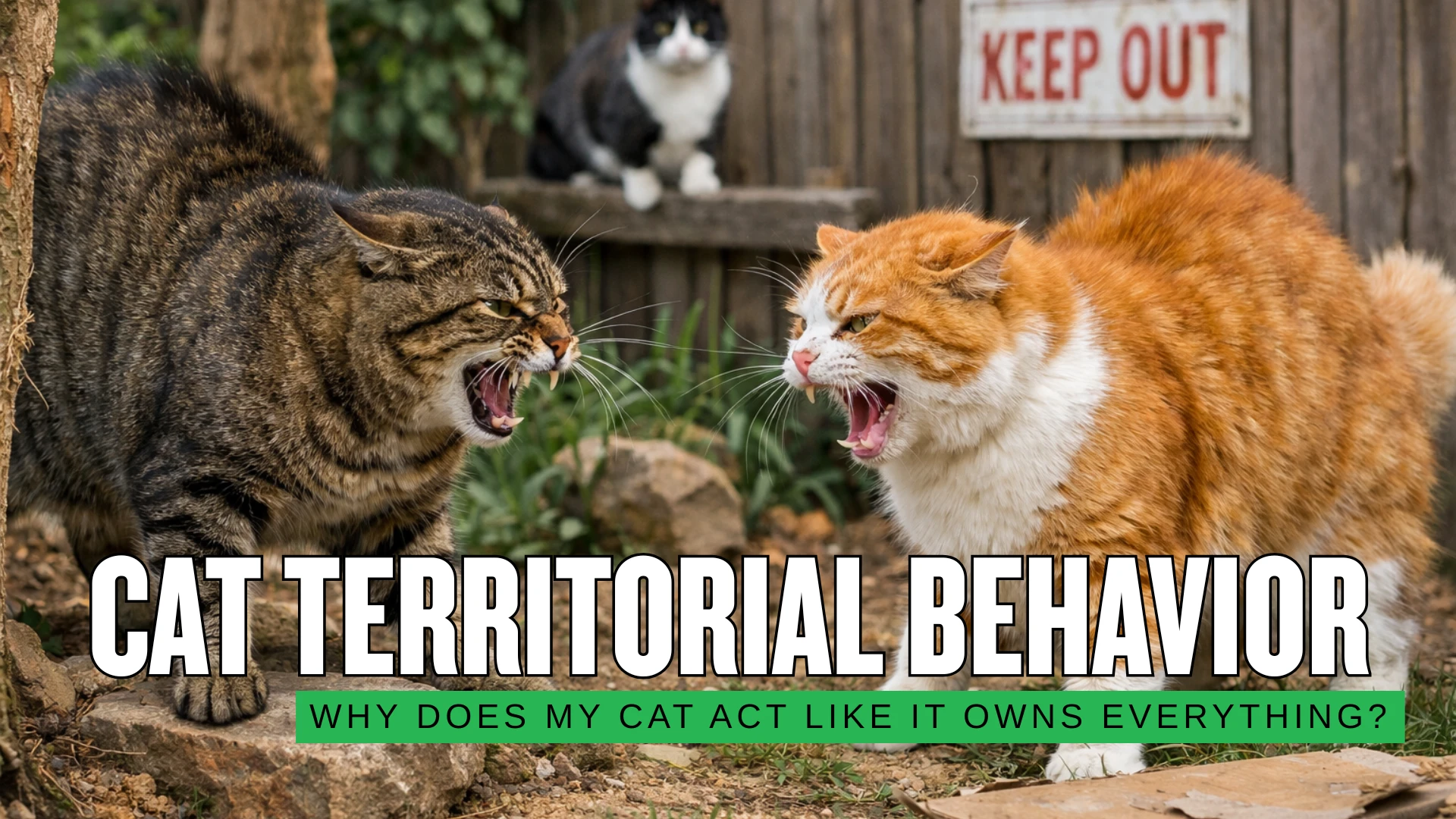 Cat Territorial Behavior Why Does My Cat Act Like It Owns Everything