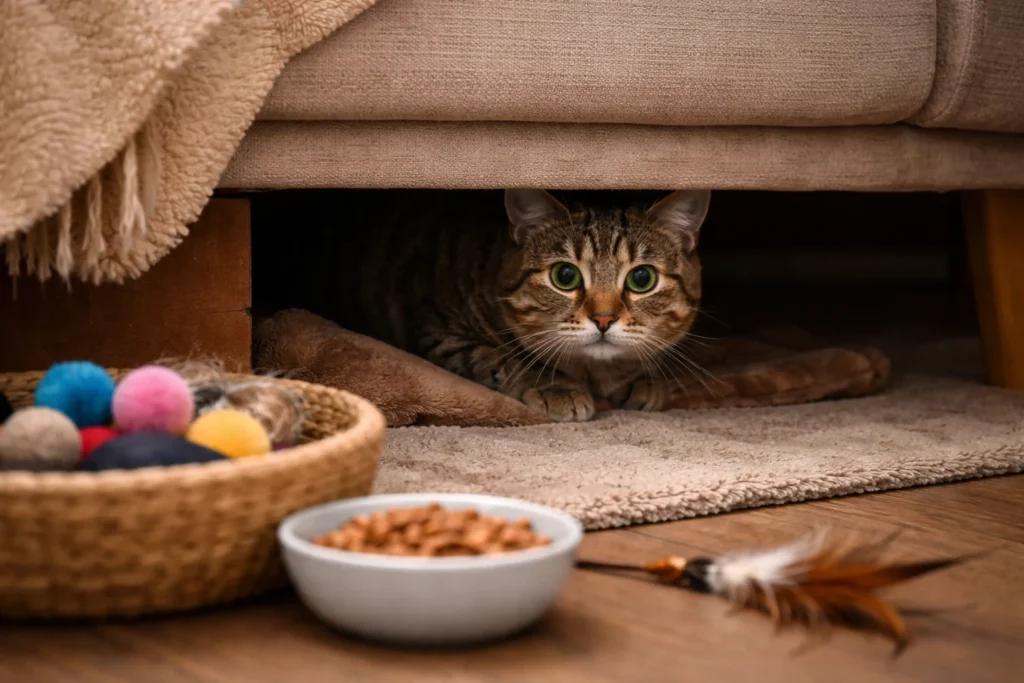 How to Socialize a Shy Cat From Scared and Hiding to Happy and Confident