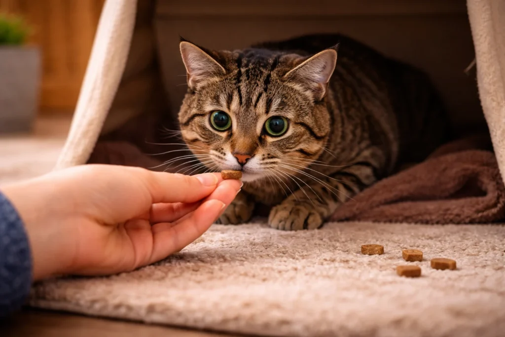 How to Socialize a Shy Cat From Scared and Hiding to Happy and Confident