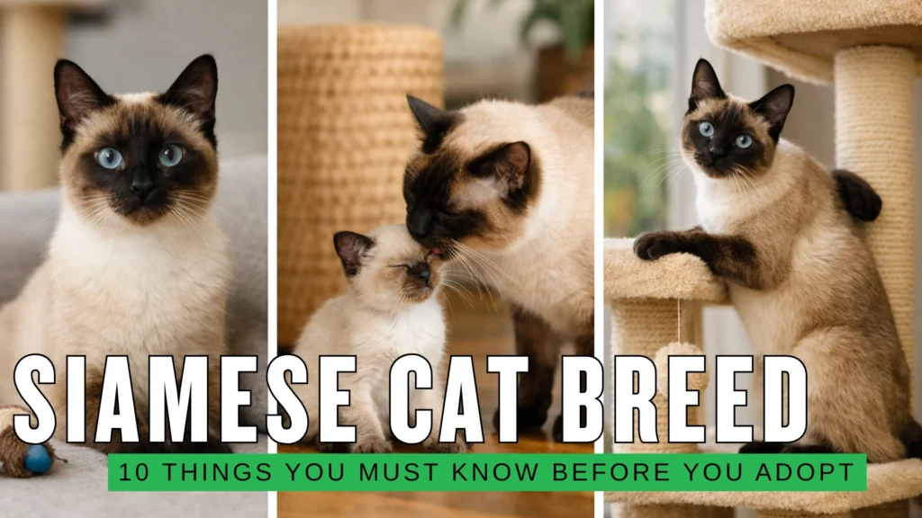 Siamese Cat Breed 10 Things You Must Know Before You Adopt
