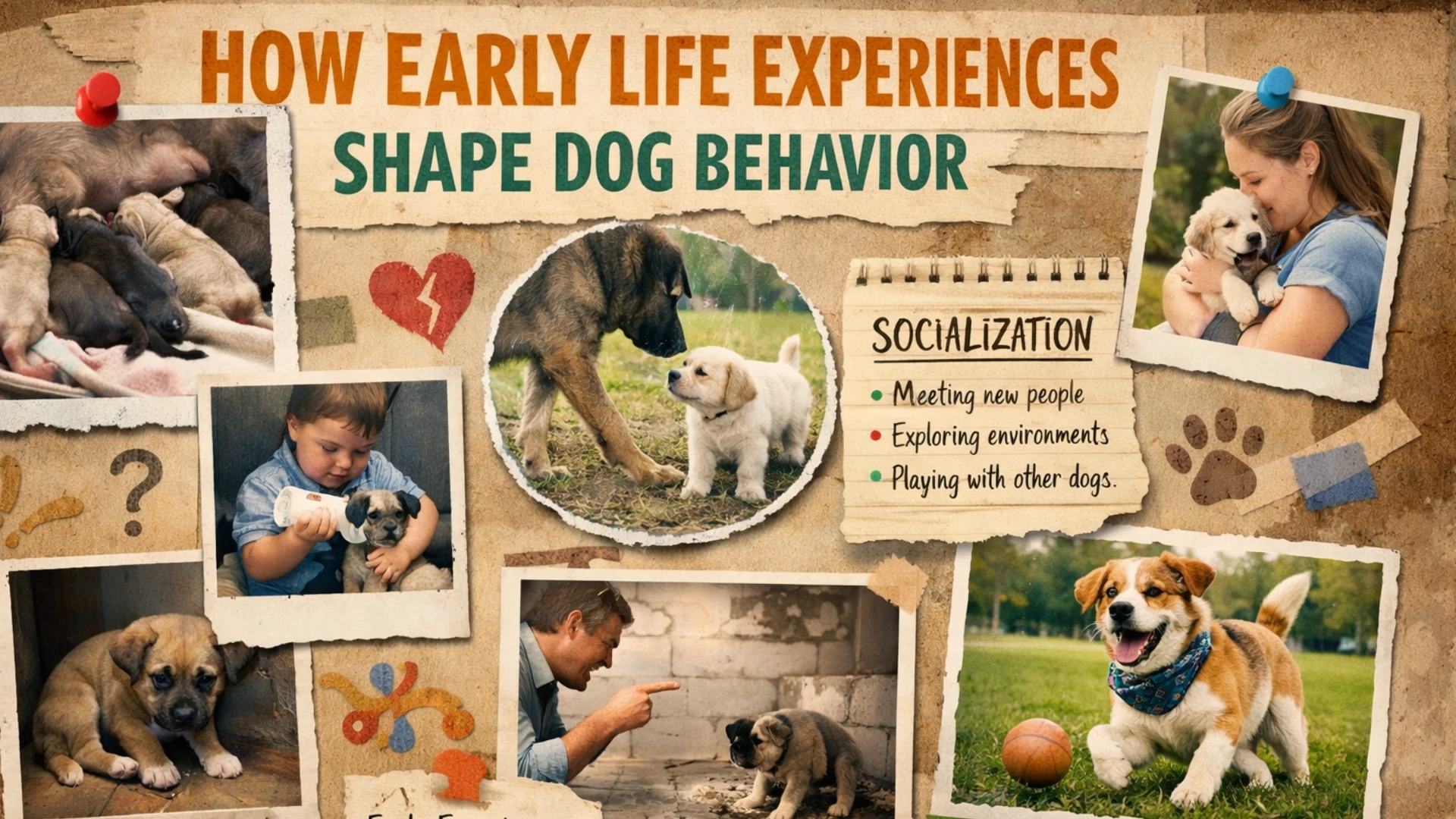 Why Are Some Dogs Aggressive How Early Life Experiences Shape Dog Behavior
